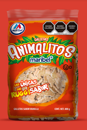 MARIBEL ANIMALITOS GALLETAS 800 GR