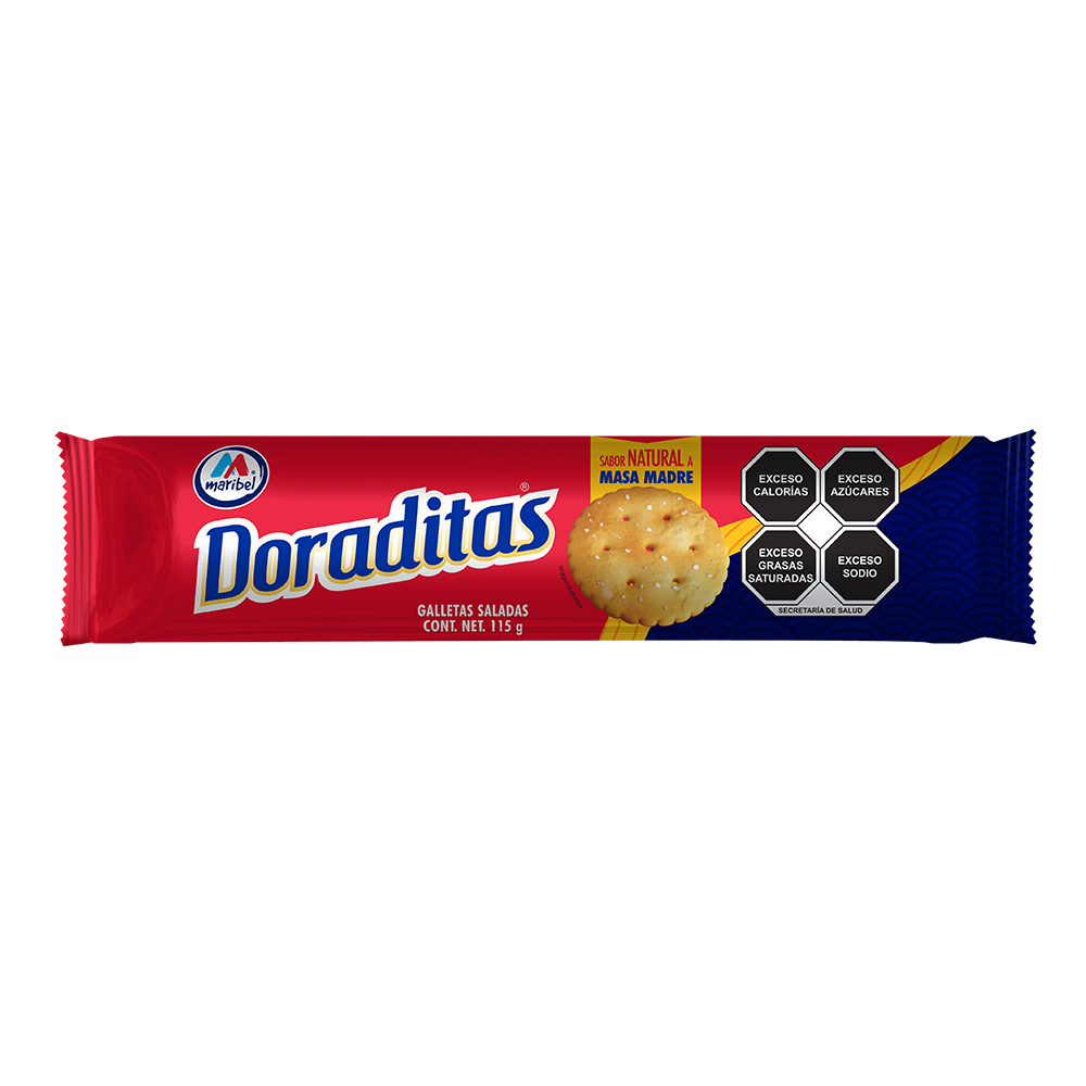 MARIBEL DORADITAS GALLETA 115 GR