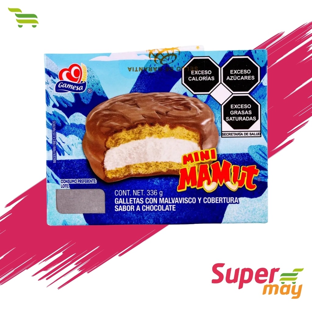 GAMESA MINI MAMUT GALLETAS EXH 336 GR