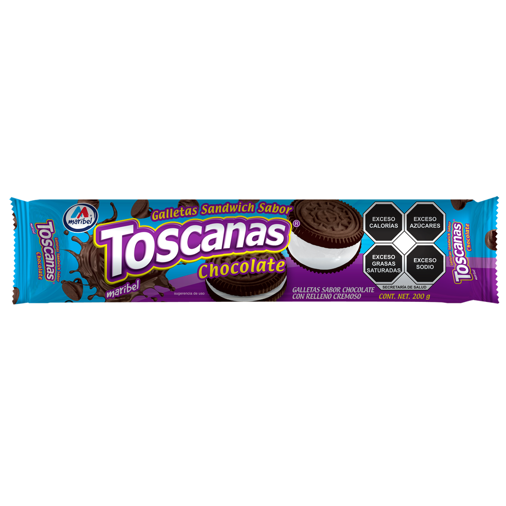 MARIBEL TOSCANA CHOCOLATE GALLETAS 200 GR