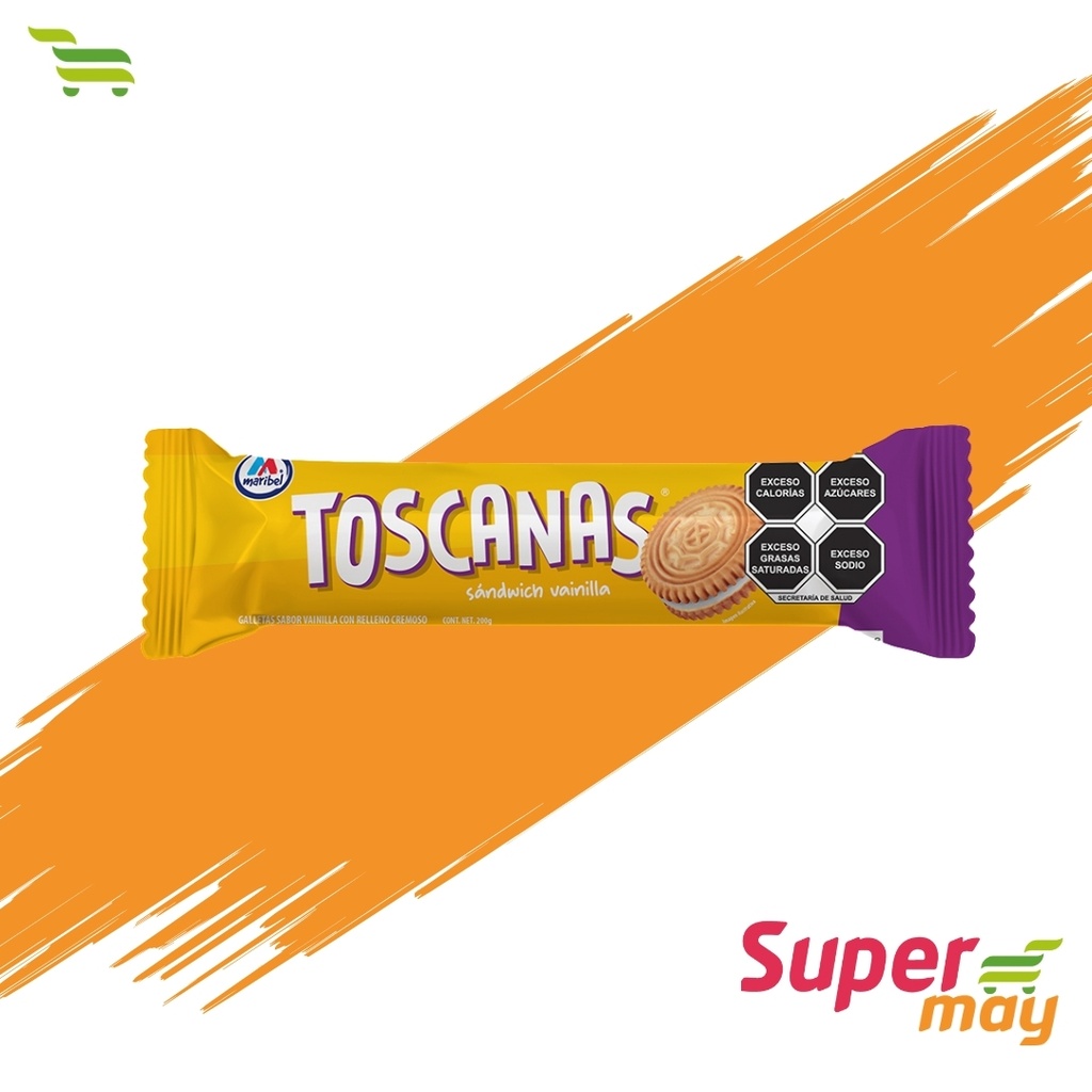 MARIBEL TOSCANA VAINILLA GALLETA 156 GR
