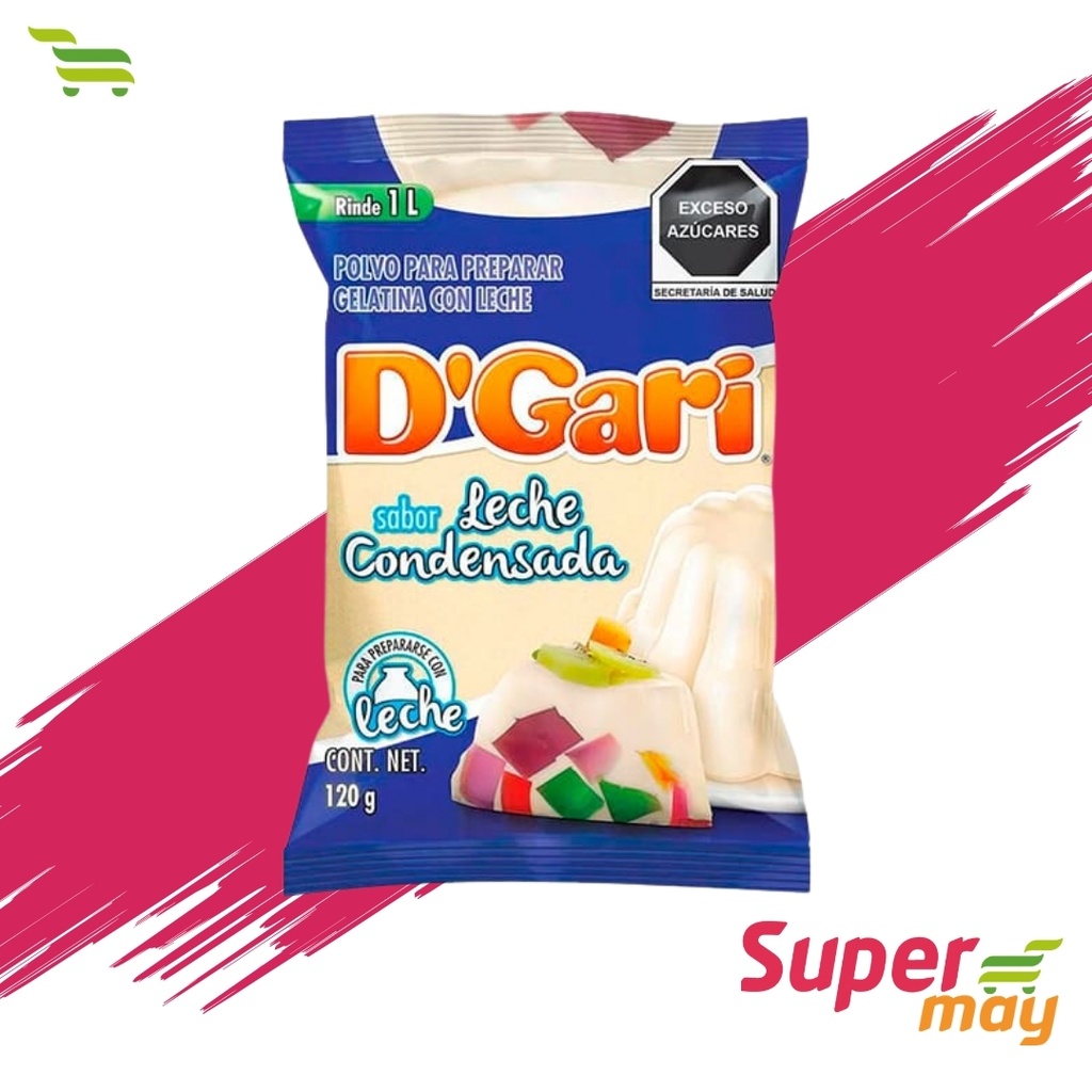 DGARI CONDENSADA GELATINA 120 GR