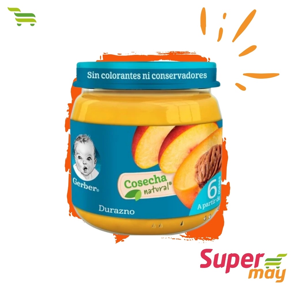 GERBER E2 DURAZNO PAPILLA 100 GR
