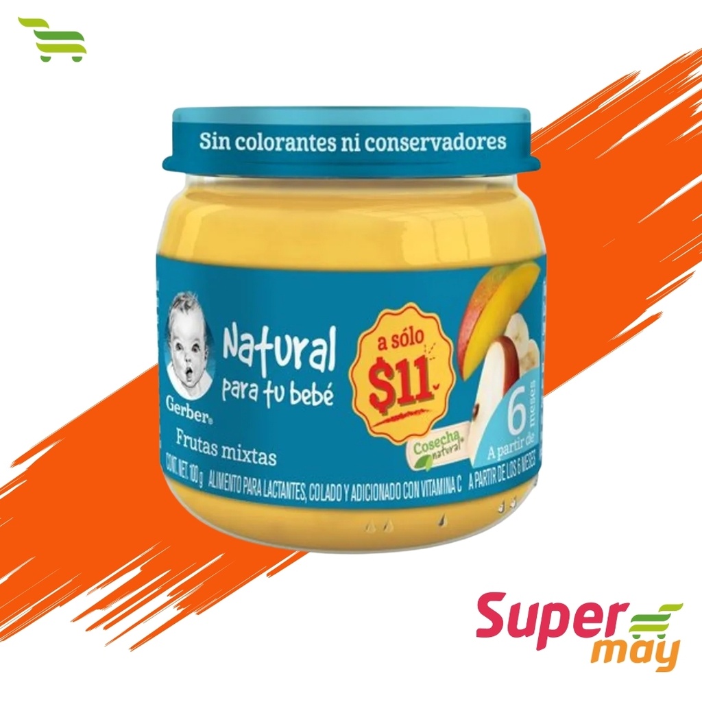 GERBER E2 F.MIXTAS PAPILLA 100 GR