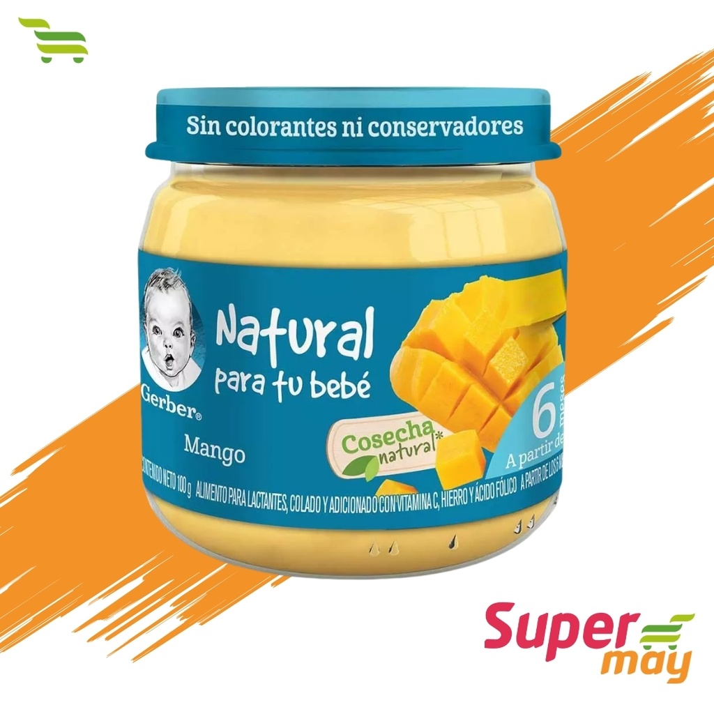 GERBER E2 MANGO PAPILLA 100 GR