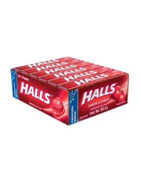 HALLS CEREZA CARAMELO EXH/12 UDS