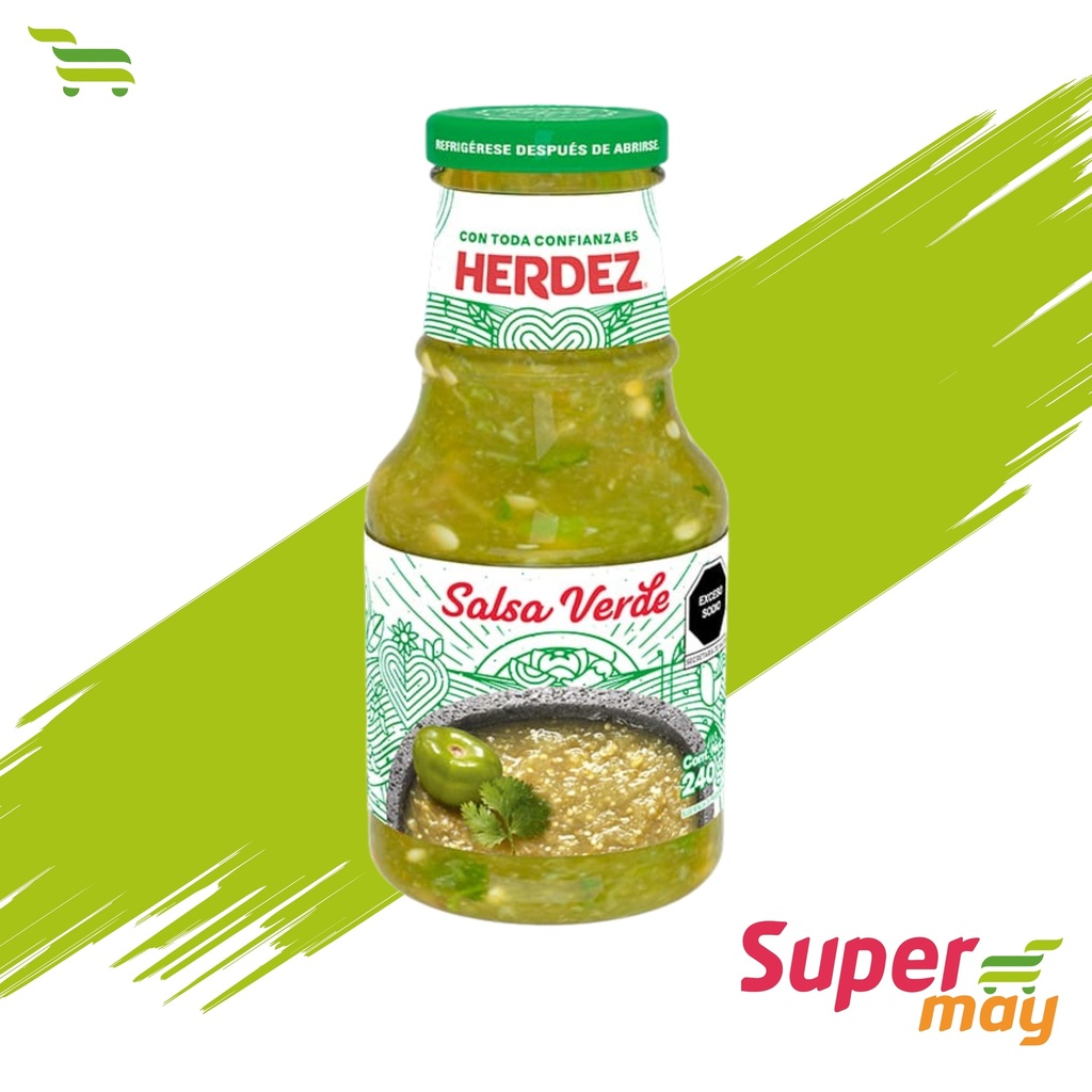 HERDEZ CASERA VERDE SALSA 240 GR