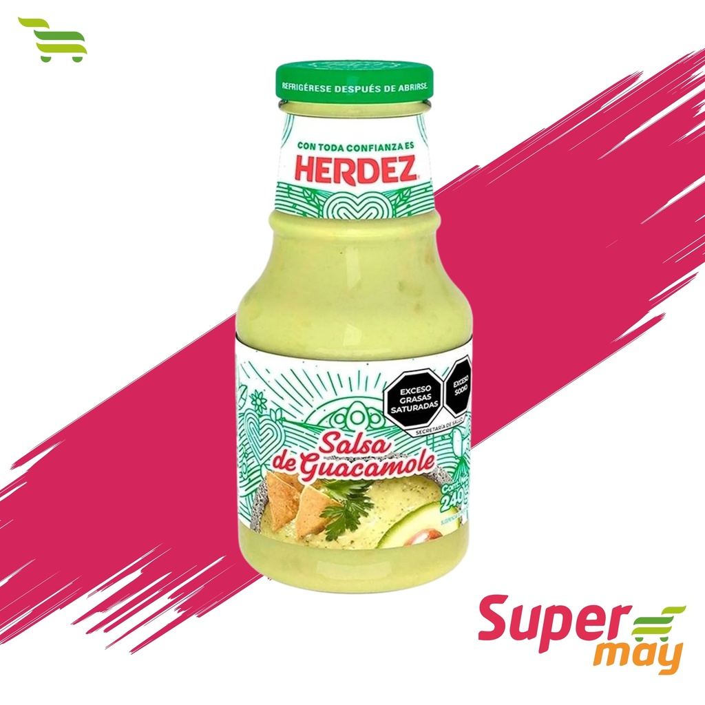 HERDEZ GUACAMOLE SALSA 240 GR