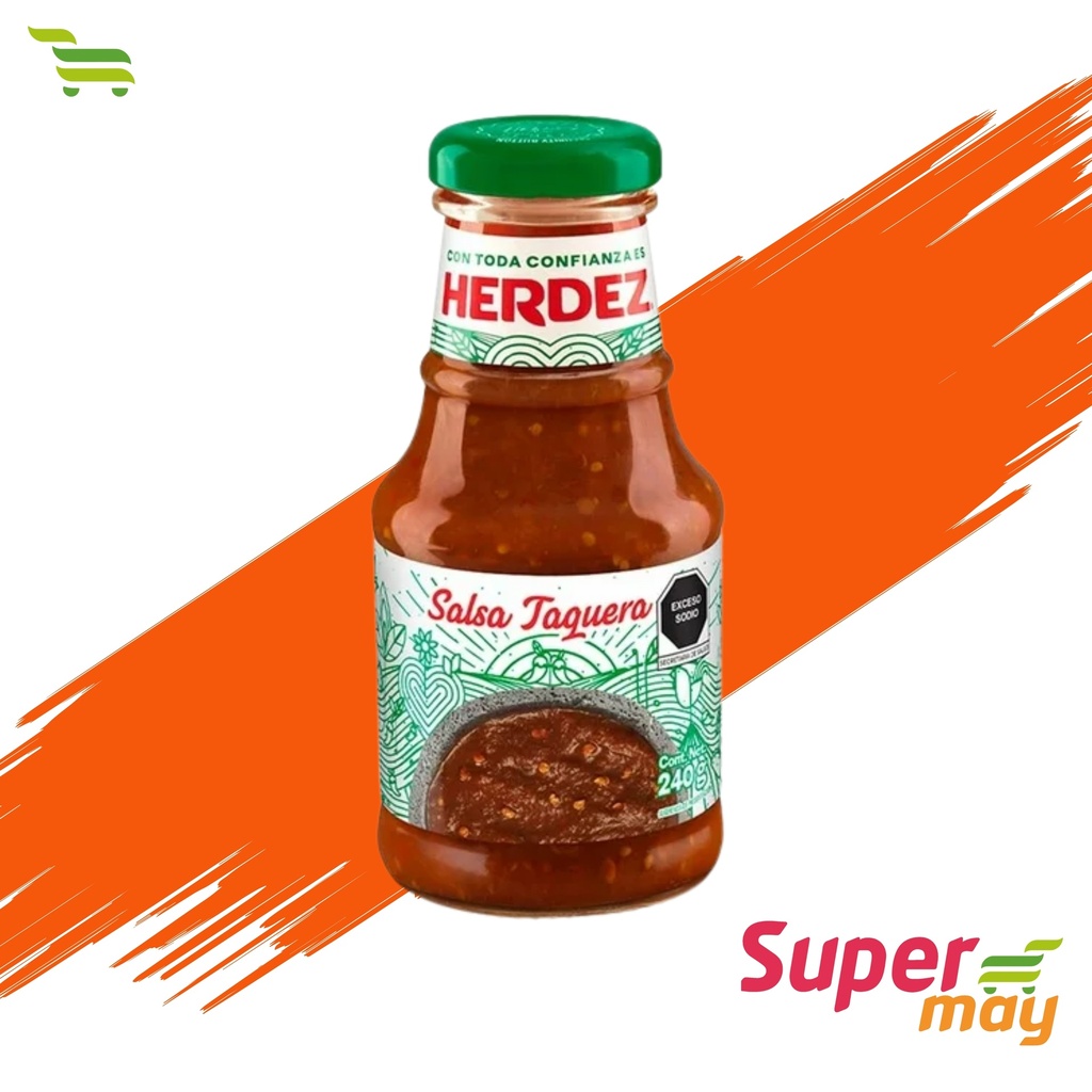 HERDEZ TAQUERA SALSA 240 GR