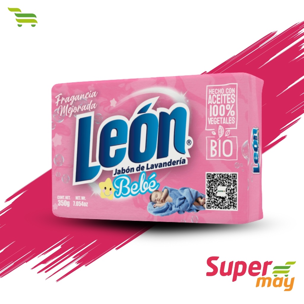 LEON BEBE JABON LAVANDERIA 350 GR