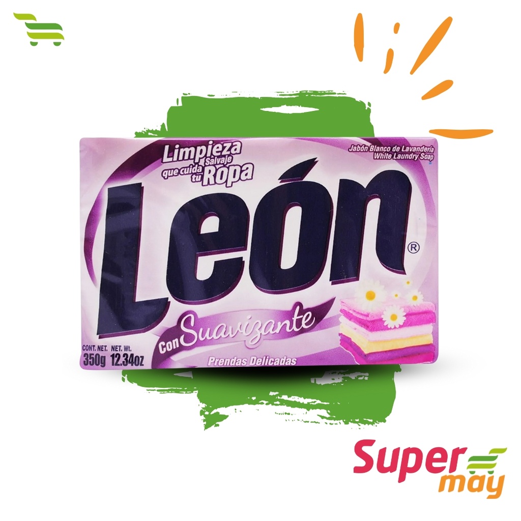 LEON SUAVIZANTE JABON LAVANDERIA 350 GR