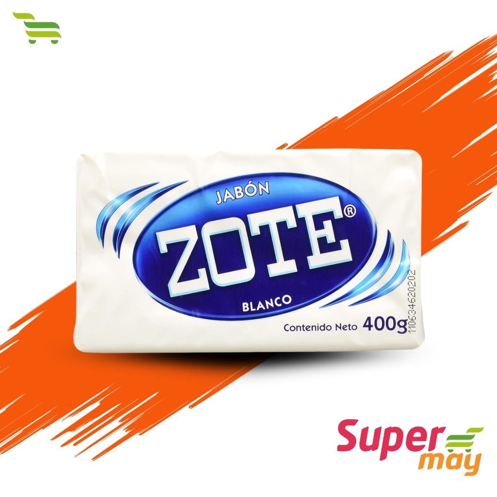 ZOTE BLANCO JABON LAVANDERIA 400 GR