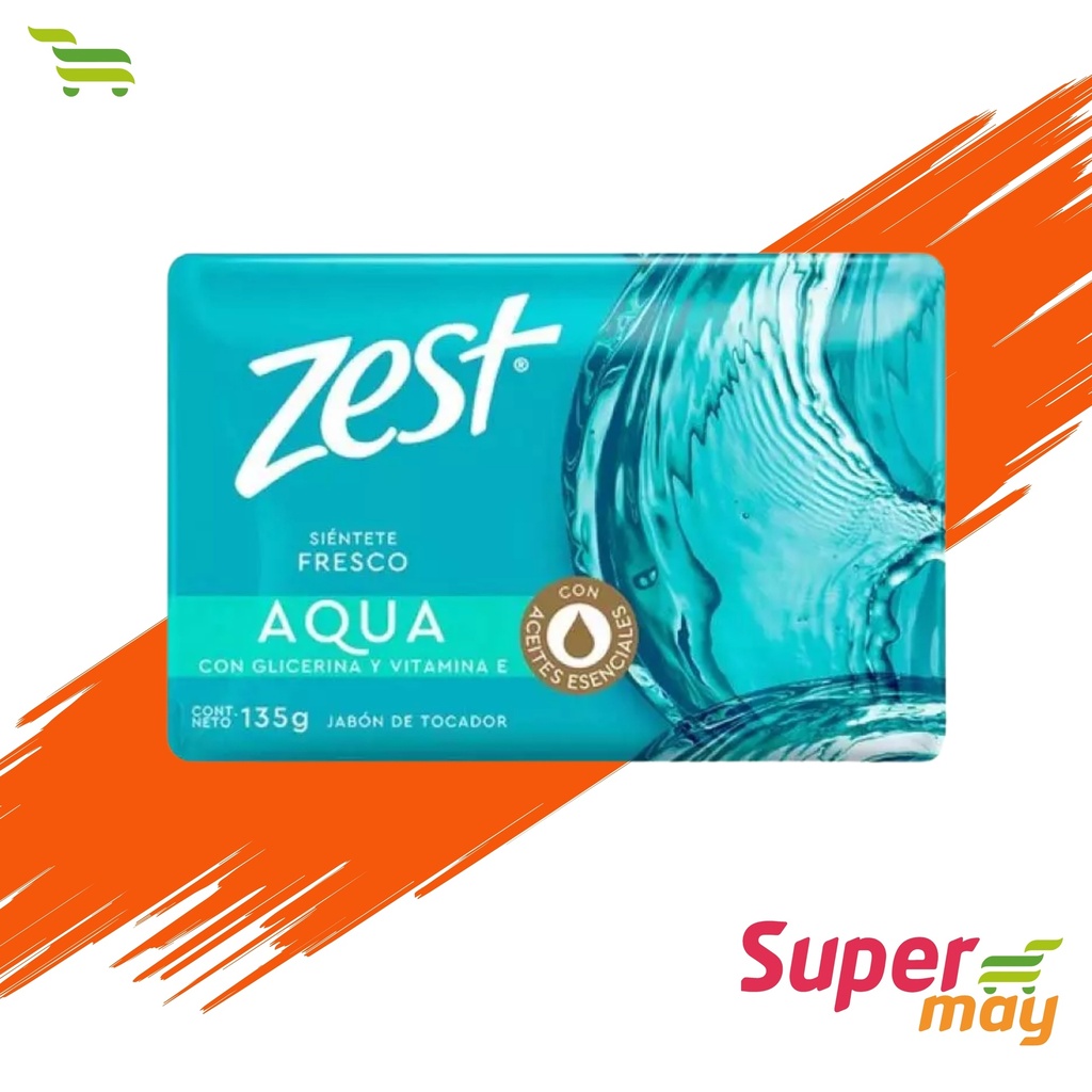 ZEST AQUA JABON 135 GR