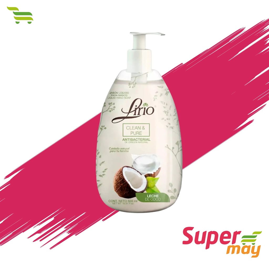 LIRIO COCO JABON LIQ 500 ML