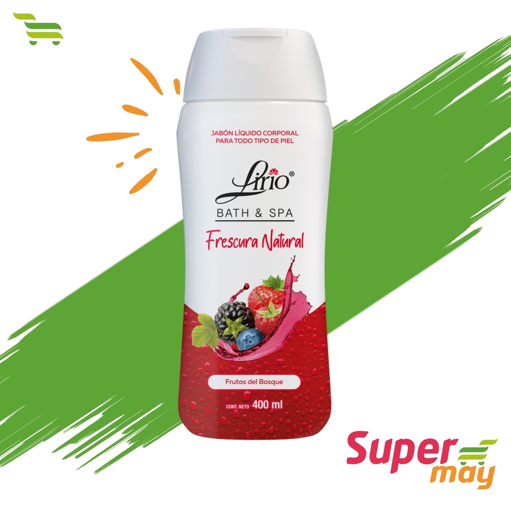 LIRIO F BOSQUE JABON LIQ 400ML