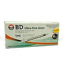 BD INSULINA JERINGA 1 ML