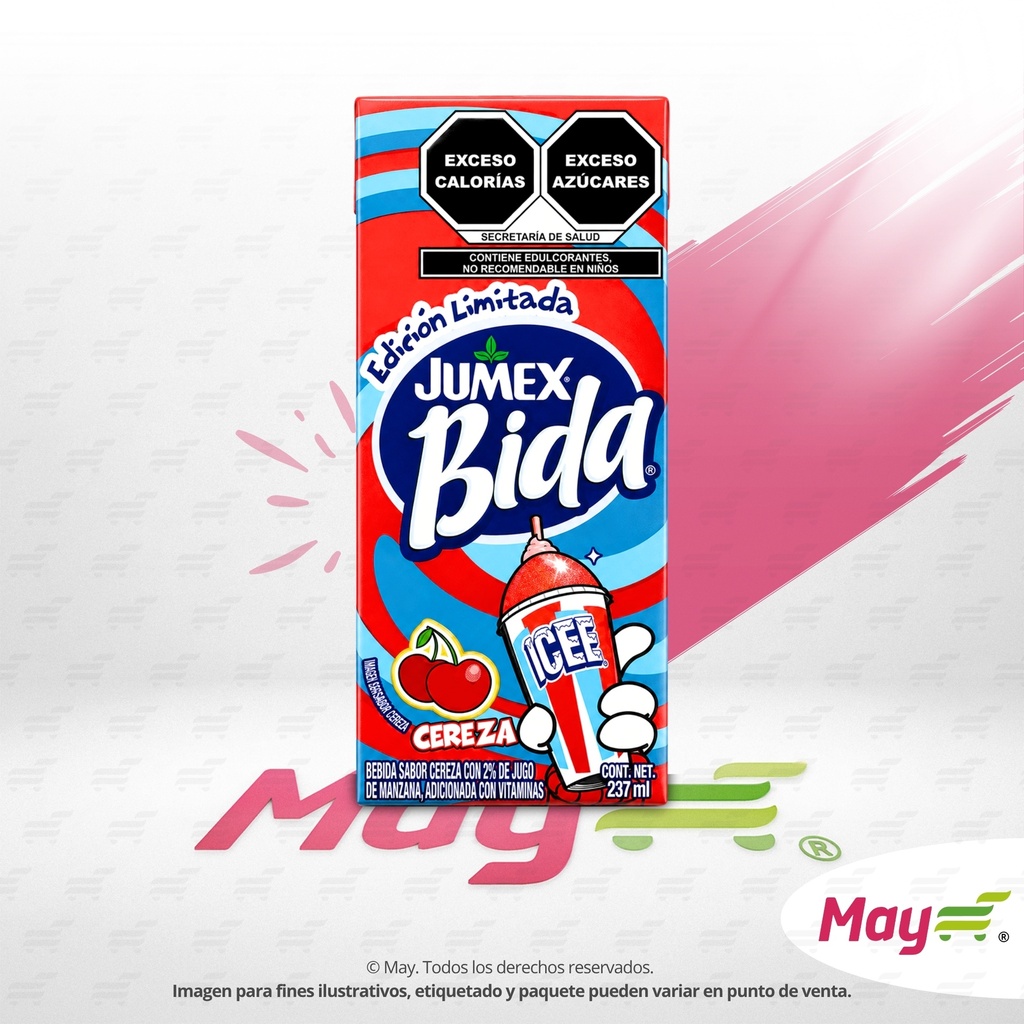 BIDA CEREZA ICEE 237 ML