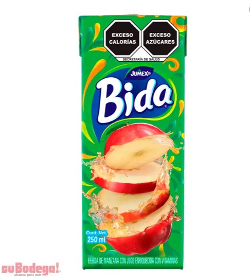 BIDA MANZANA  JUGO 250 ML