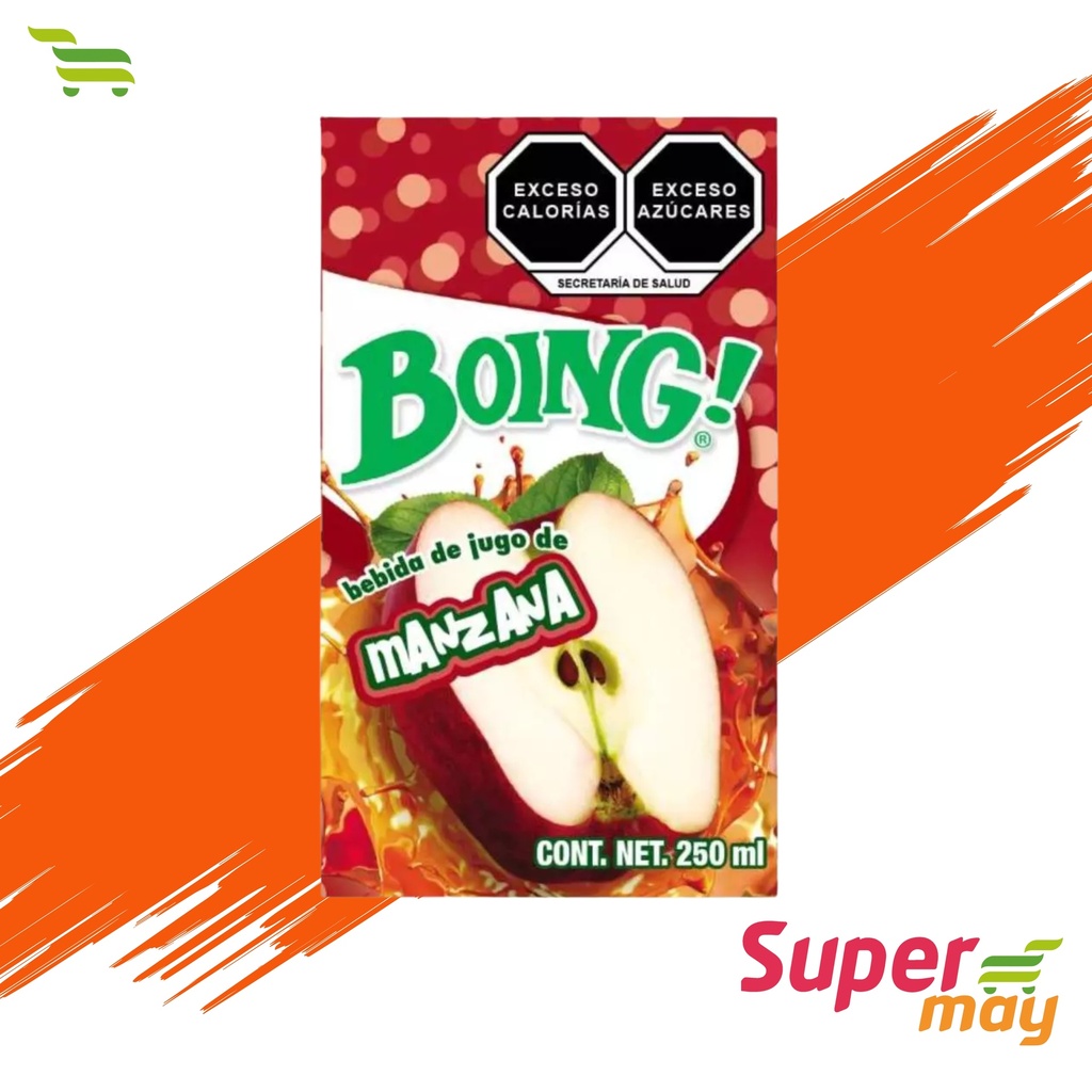 BOING MANZANA JUGO 250 ML