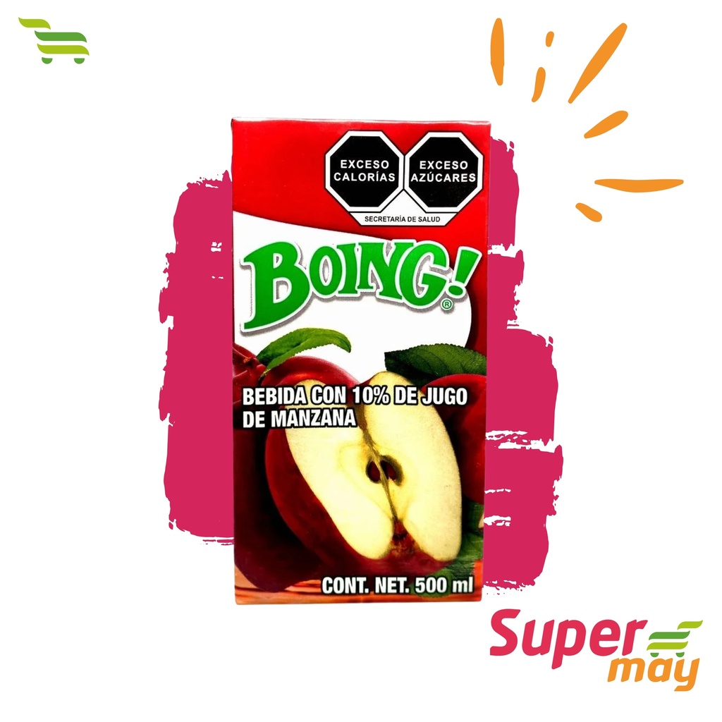 BOING MANZANA JUGO 500 ML