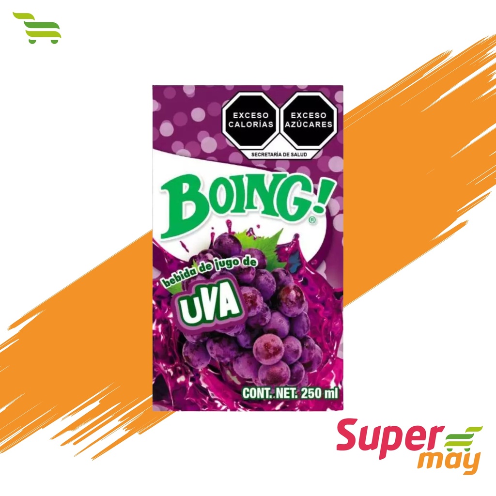 BOING UVA JUGO 250 ML