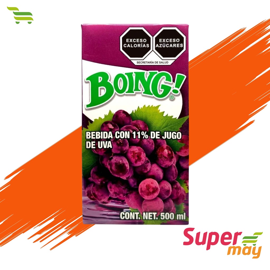 BOING UVA JUGO 500 ML