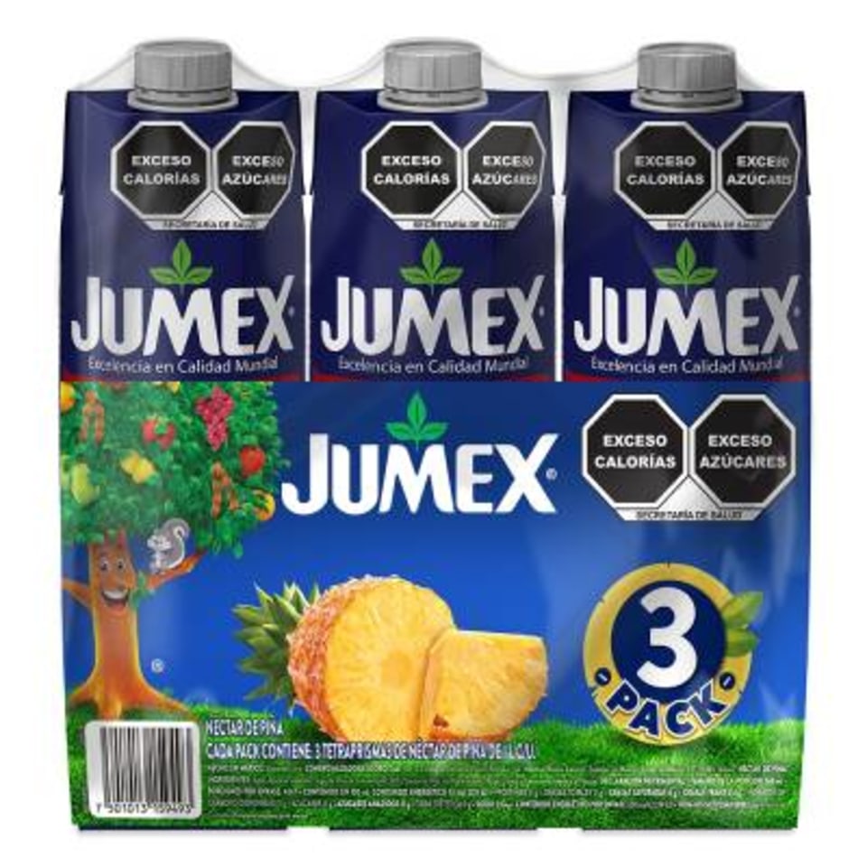 JUMEX 3 PACK  JUGO 1 LT