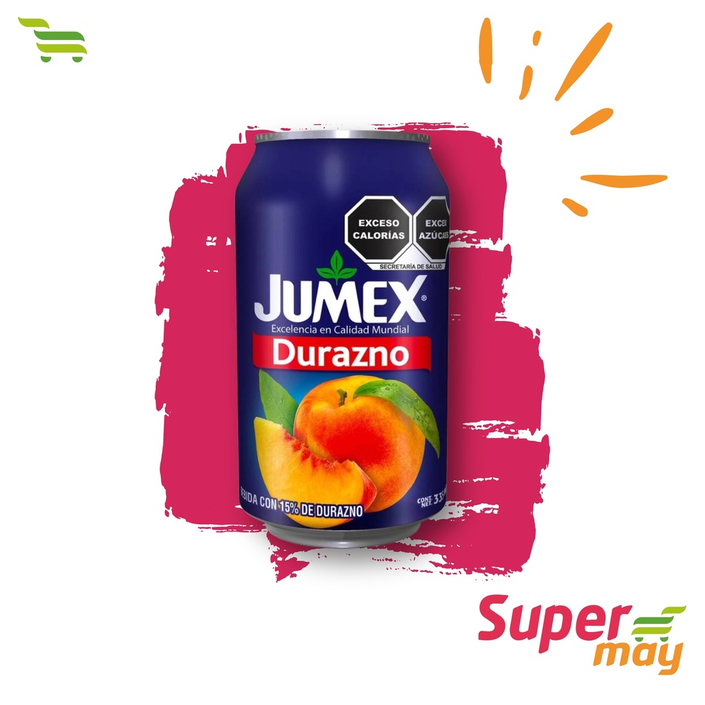 JUMEX LATA DURAZNO JUGO 335 ML