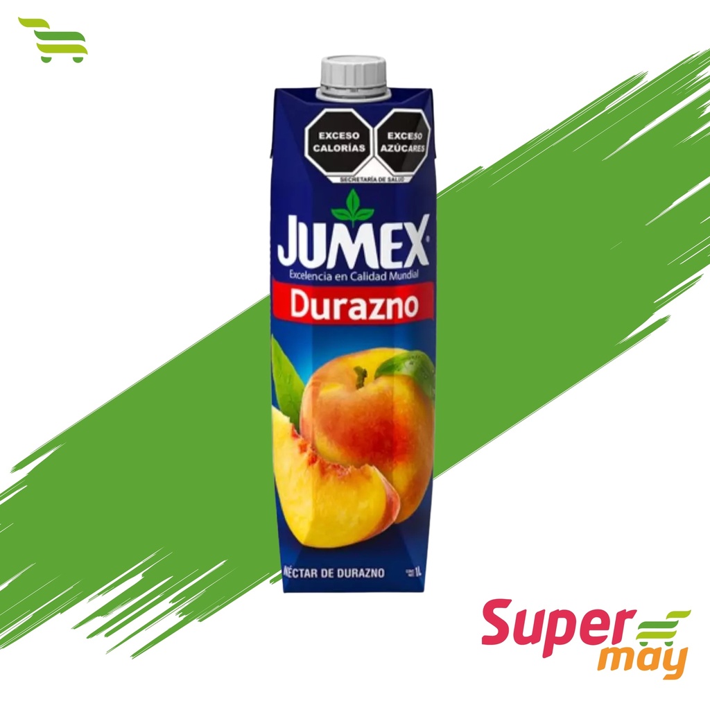 JUMEX TETRA DURAZNO JUGO 1 LT