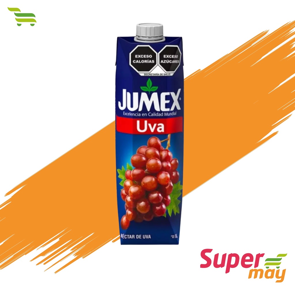 JUMEX TETRA UVA JUGO 1 LT