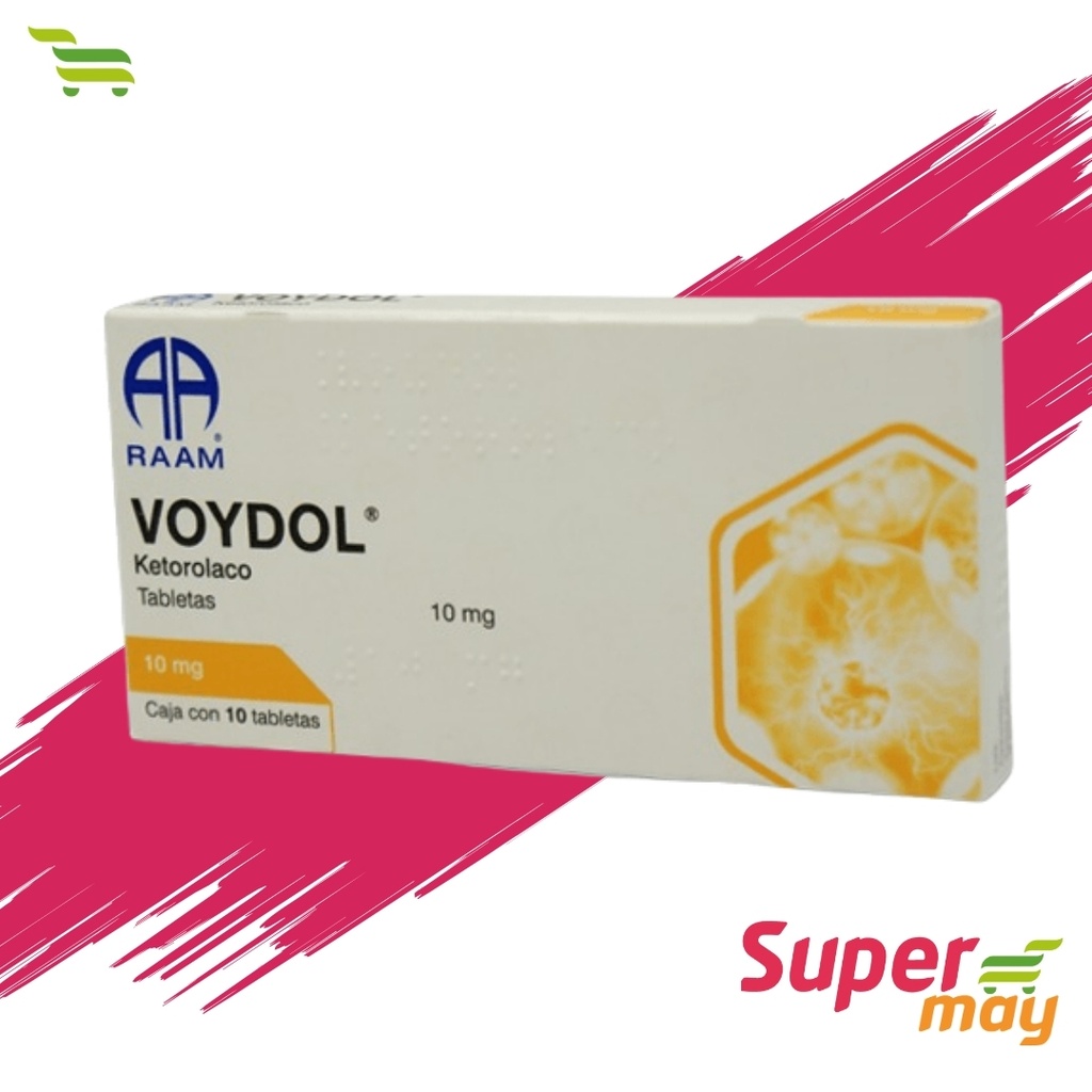 KETOROLACO VOYDOL 10 MG 10 UDS