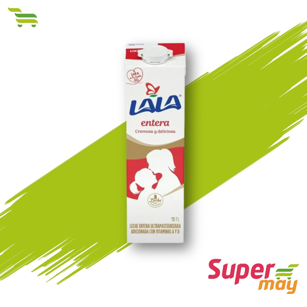 LALA ENTERA LECHE 1 LT