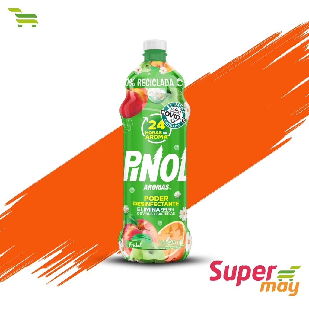 PINOL AROMAS FRUTAL LIMPIADOR 828 ML