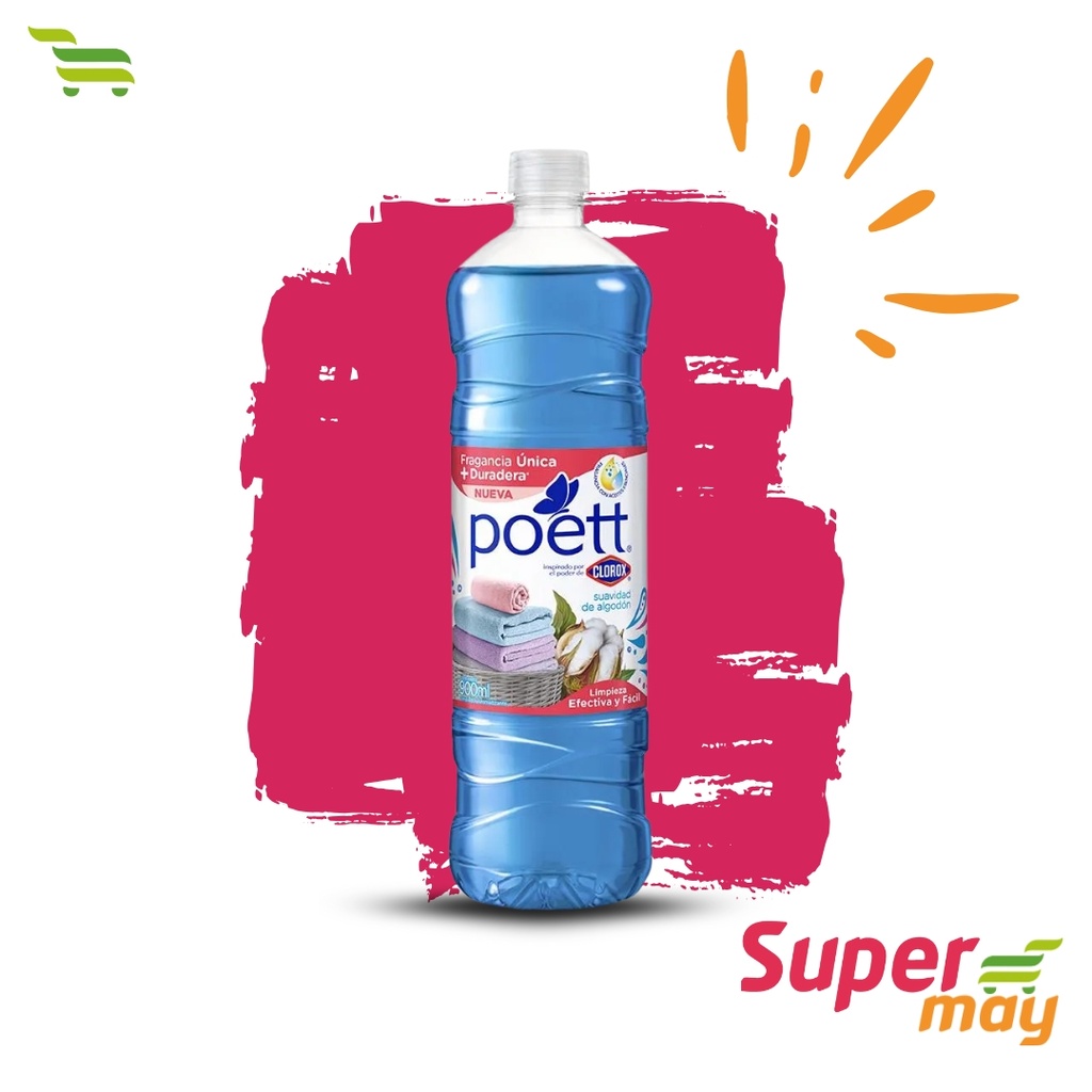 POETT ALGODÓN LIMPIADOR 900 ML