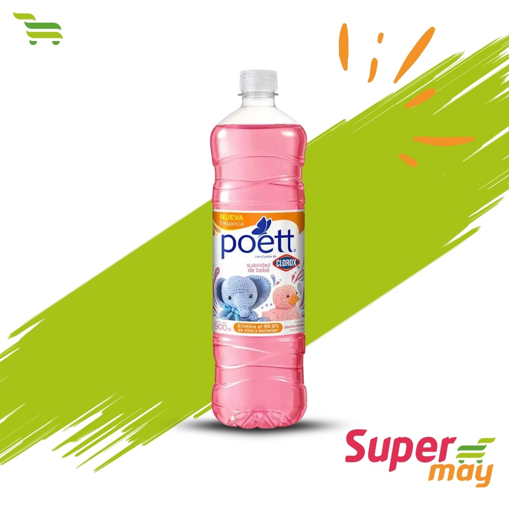 POETT BEBE LIMPIADOR 900 ML