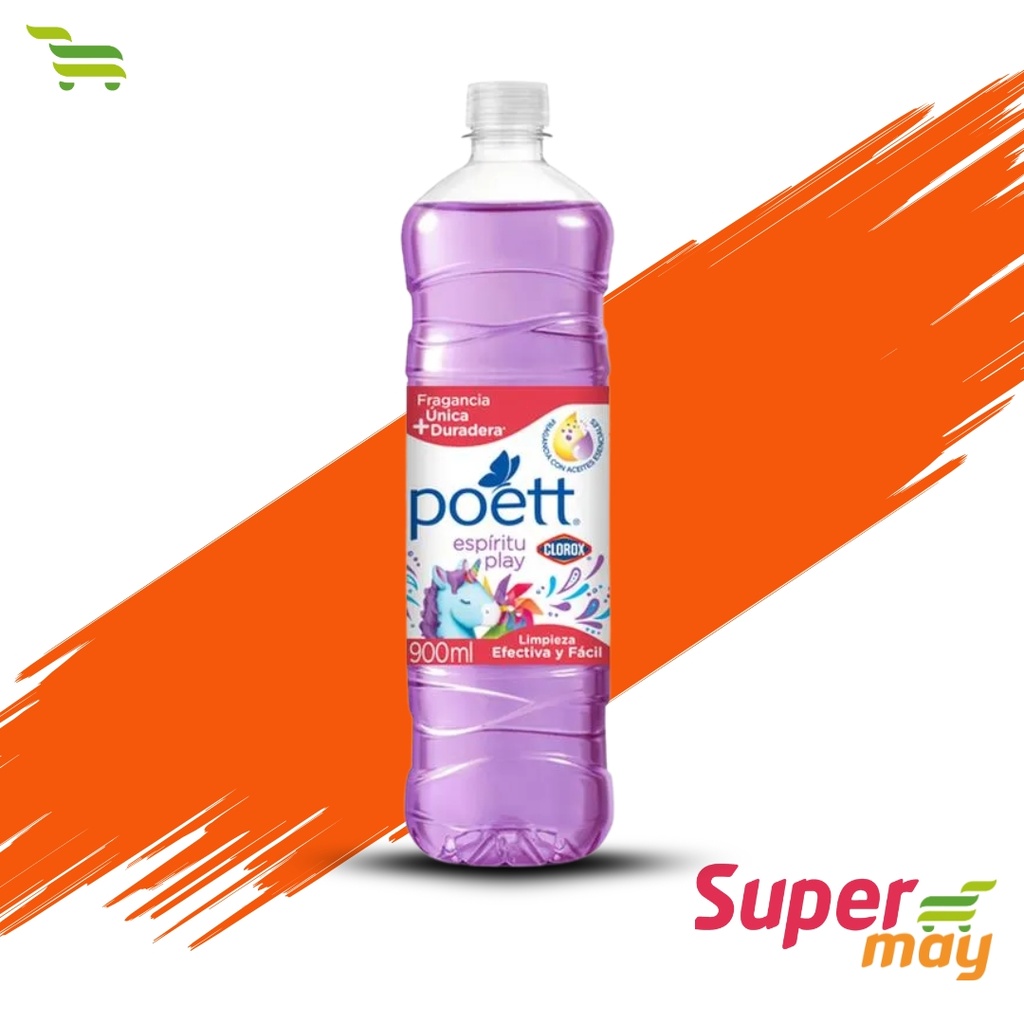 POETT PLAY LIMPIADOR 900 ML