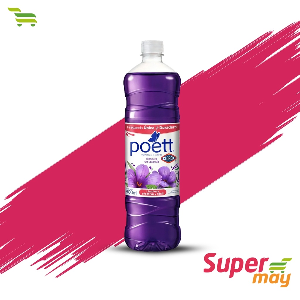 POETT LAVANDA LIMPIADOR 900 ML
