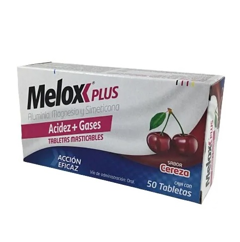 MELOX PLUS CEREZA EXH/50 425 MG