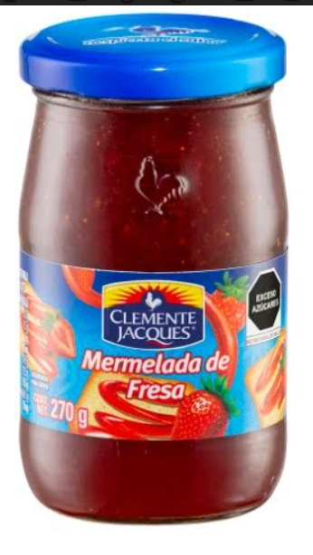 CLEMENTE FRESA MERMELADA 270 GR