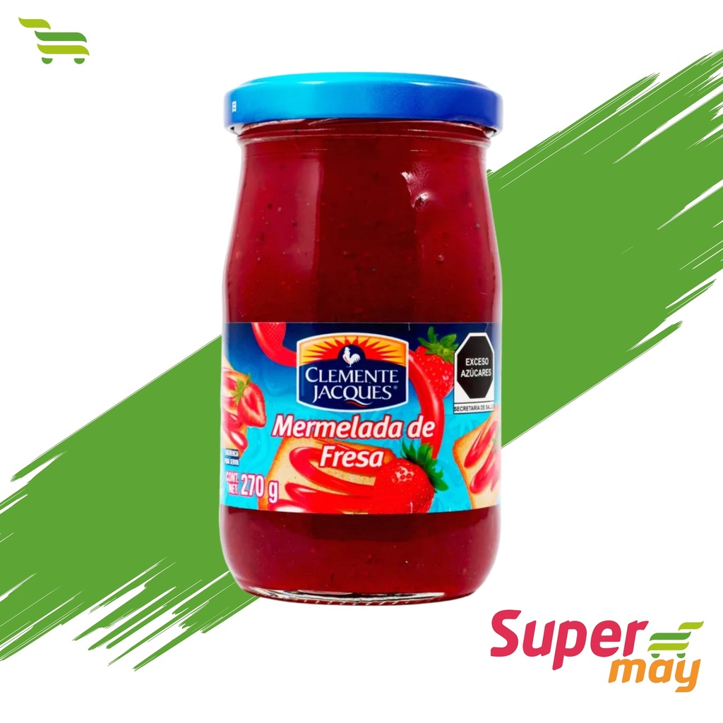 CLEMENTE FRESA MERMELADA 270 GR