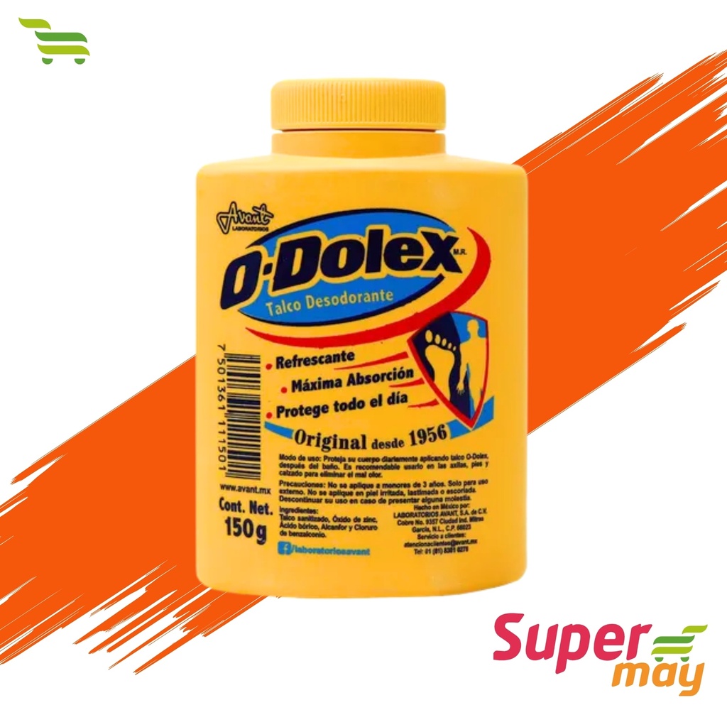 ODOLEX CLASICO TALCO 150 GR
