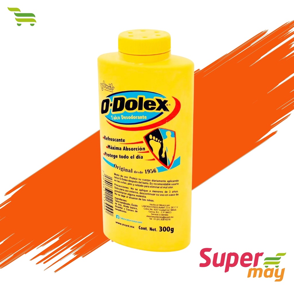 ODOLEX CLASICO TALCO 300 GR