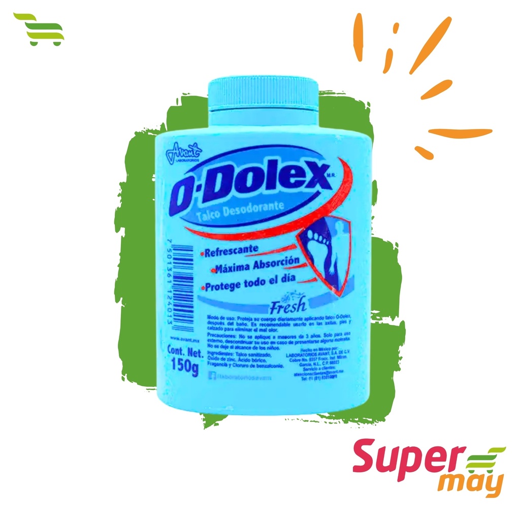 ODOLEX FRESH TALCO 150 GR