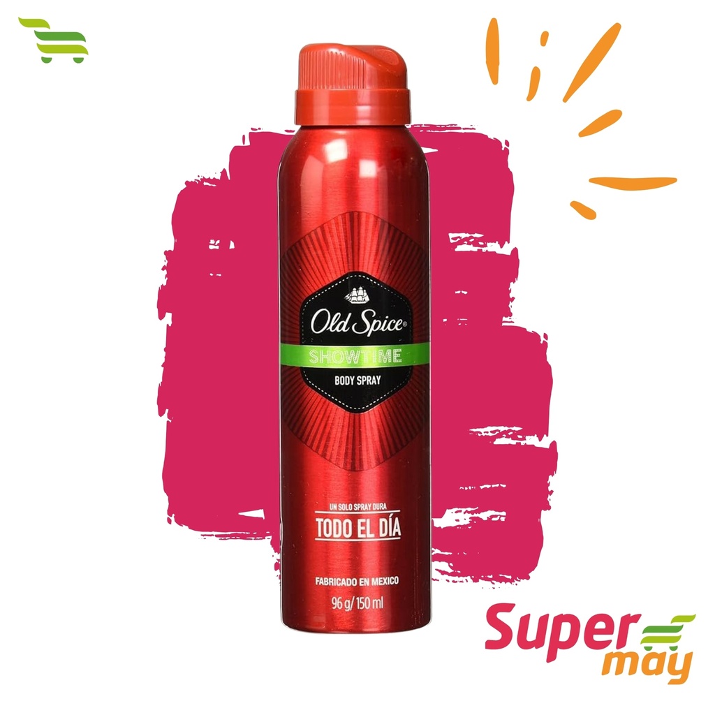 OLD SPICE AERO SHOWTIME DESODORANTE 150 ML
