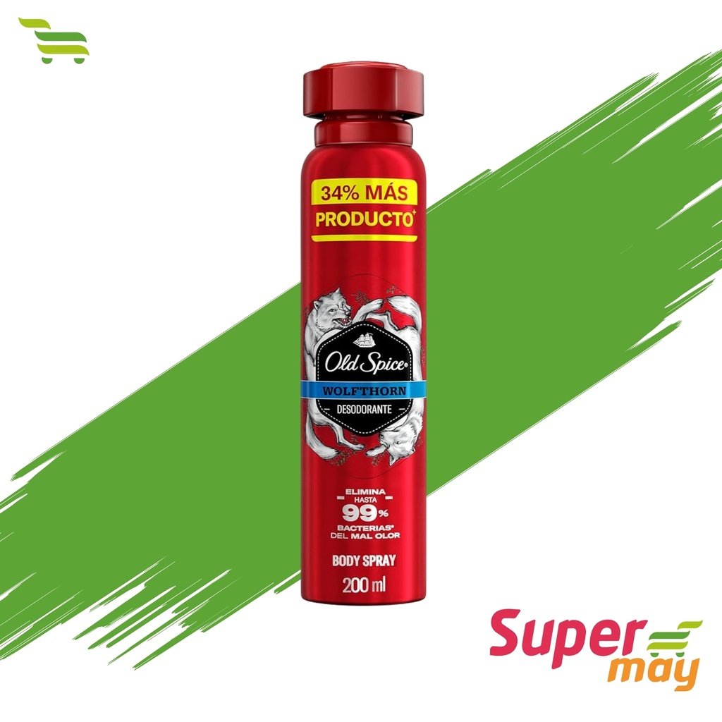 OLD SPICE AERO WOLFTHORN DESODORANTE 150 ML