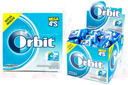 ORBITZ MENTA CHICLE 4 UDS