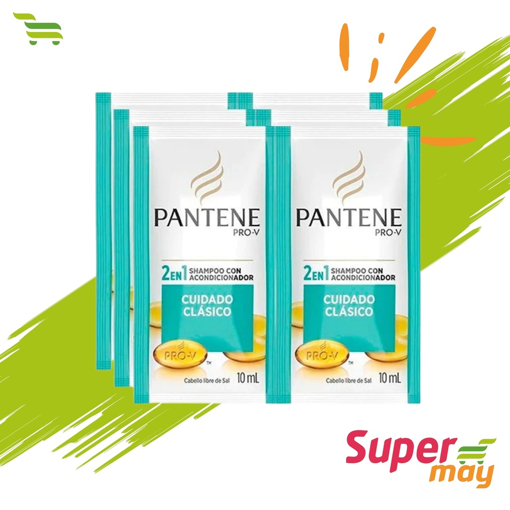PANTENE 2-1 EXH/24 SOBRES SHAMPOO 10 ML