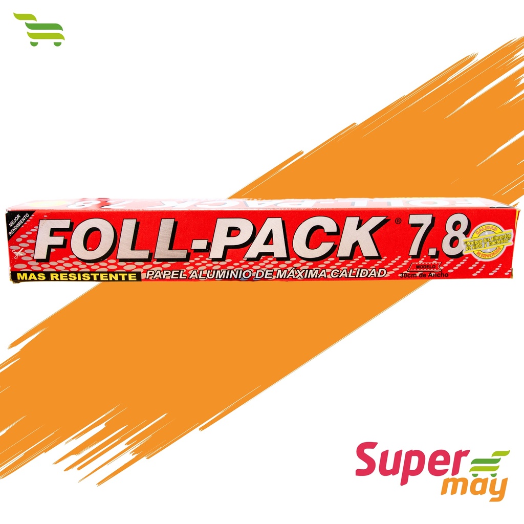 FOLL PACK 7.8 ALUMINIO 80 GR