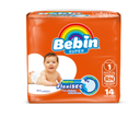 BEBIN PAÑAL RECIEN NACIDO 14UDS