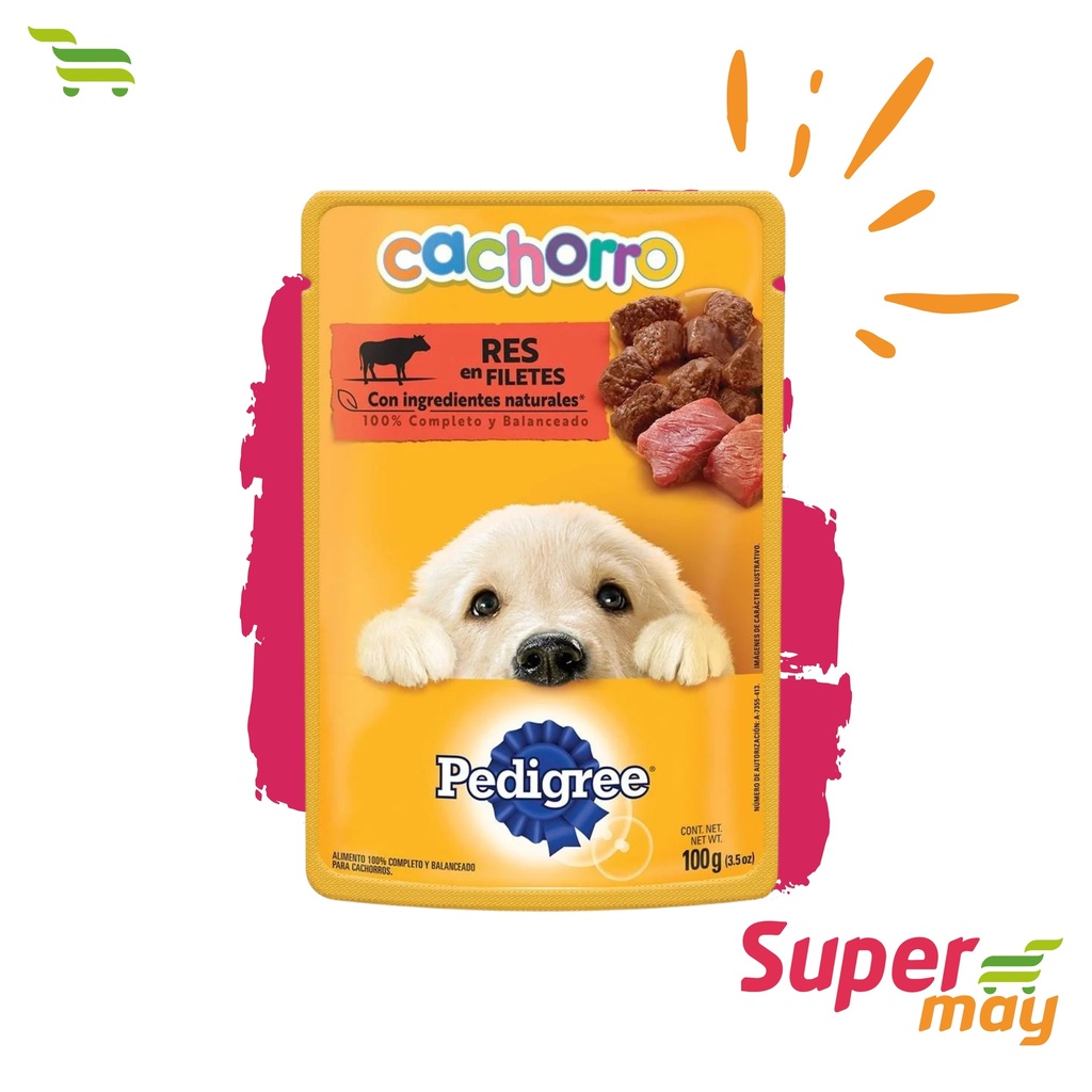 PEDIGREE CACH RES SOBRE 100 GR